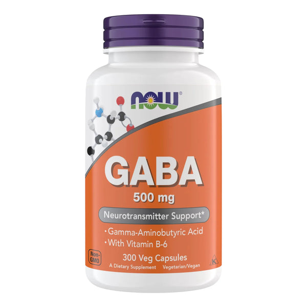 Cápsulas De Gaba 500 Mg Suplemento Premium Para Alivio Del Estrés Y Función Cerebral