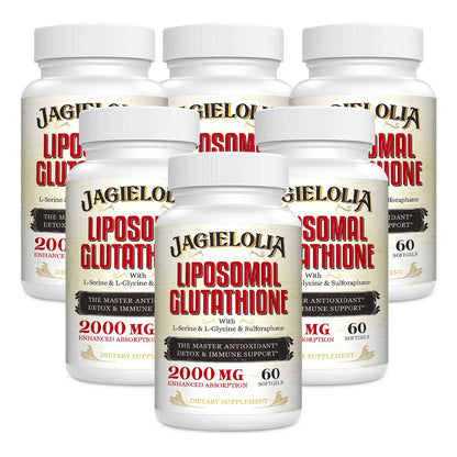 Glutatión Liposomal 2000 Mg Con L Serina L Glicina Sulforafano Antioxidante Premium