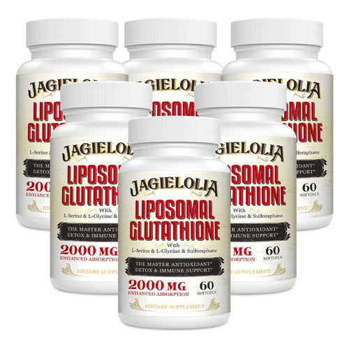 Glutatión Liposomal 2000 Mg Con L Serina L Glicina Sulforafano Antioxidante Premium