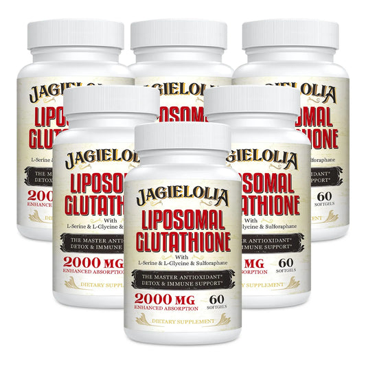 Glutatión Liposomal 2000 Mg Con L Serina L Glicina Sulforafano Antioxidante Premium