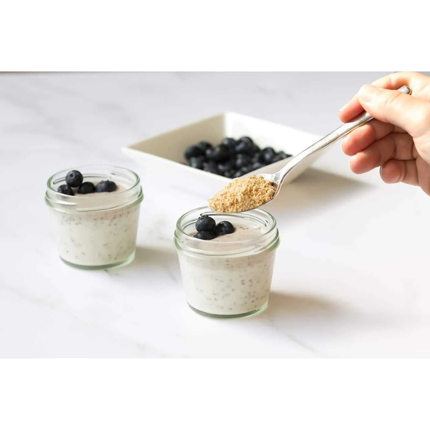 Migas De Mantequilla De Maní Natural 454g Sin Gluten Vegano Energía