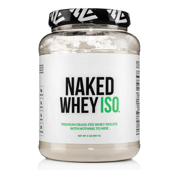 Naked Whey Proteina Aislada De Suero Alimentada Con Pasto Sin Sabor 28 Porciones