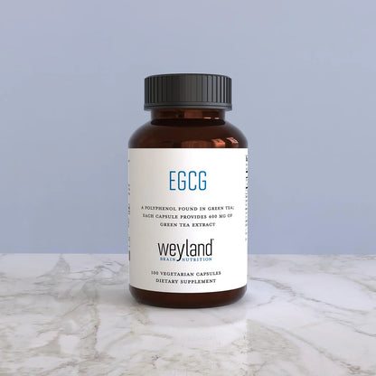 Extracto De Té Verde EGCG 400 Mg 100 Cápsulas Vegetarianas Weyland