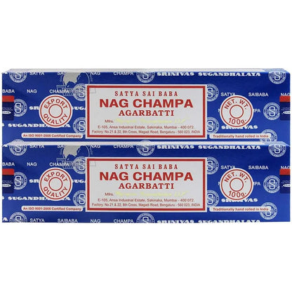 Soportes Para Incienso Trumiri Y Varillas Satya Sai Baba Nagchampa 200 Varillas Aroma Natural