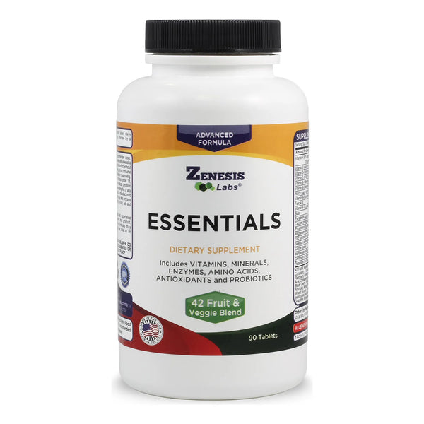 Multivitamina Natural Con Minerales Enzimas Y Antioxidantes 90 Unidades