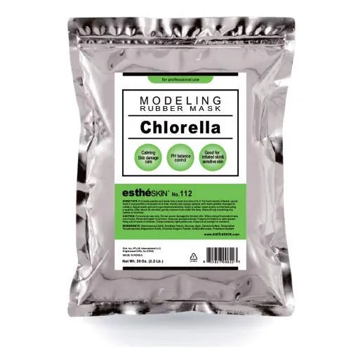 Máscara De Modelado De Chlorella En Polvo Tratamiento Facial Profesional 35 Onzas