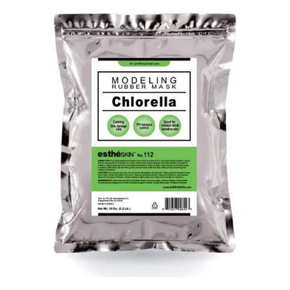 Máscara De Modelado De Chlorella En Polvo Tratamiento Facial Profesional 35 Onzas