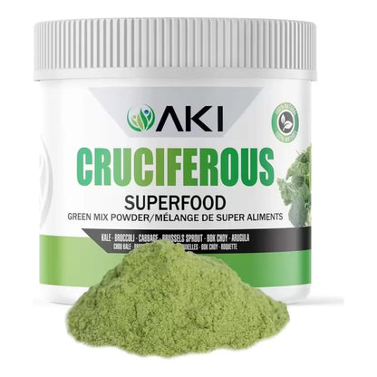 Mezcla Verde Superfood De Crucíferas En Polvo Con Col Rizada 150g Nutrición Integral Vegana