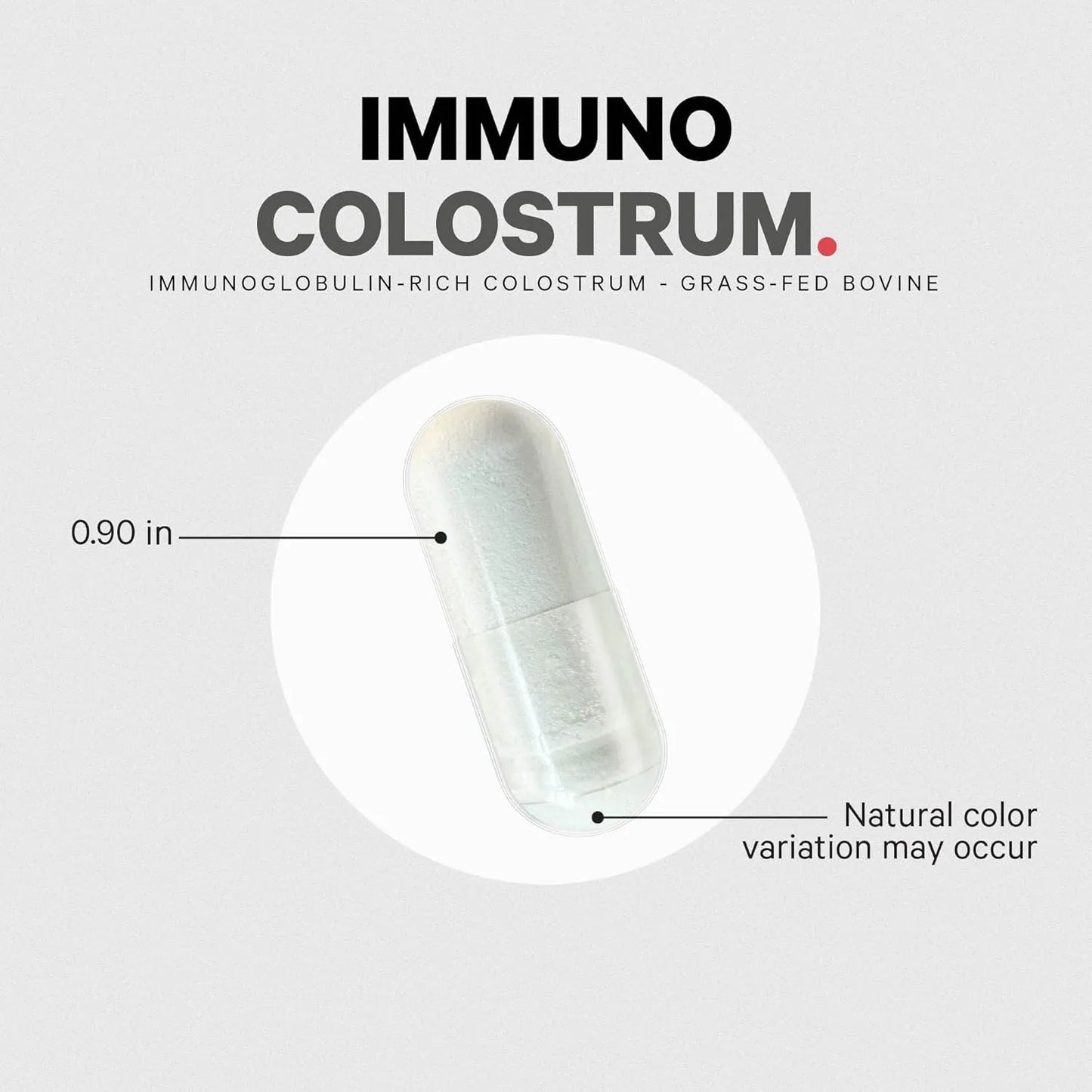 Calostro Liofilizado Codeage 3000mg Alimentado Con Pasto 180 Capsulas Fortalece Sistema Inmunologico