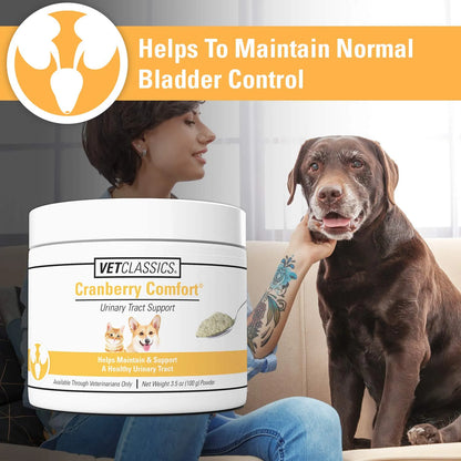 Cranberry Comfort Suplemento Tracto Urinario Perros Gatos VetClassics