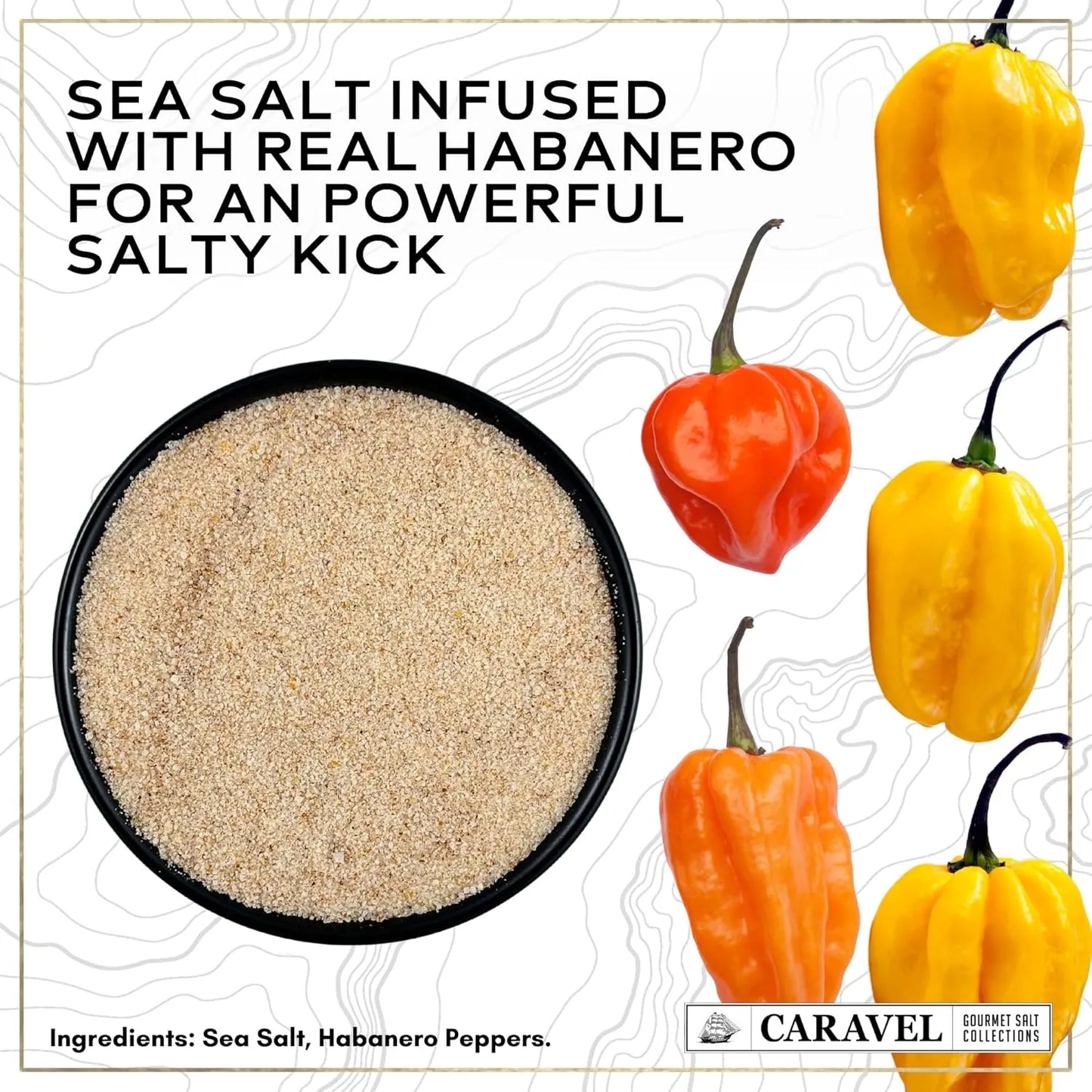 Sal Marina Habanero Picante En Tarro 113g Sabor Intenso Y Versatil