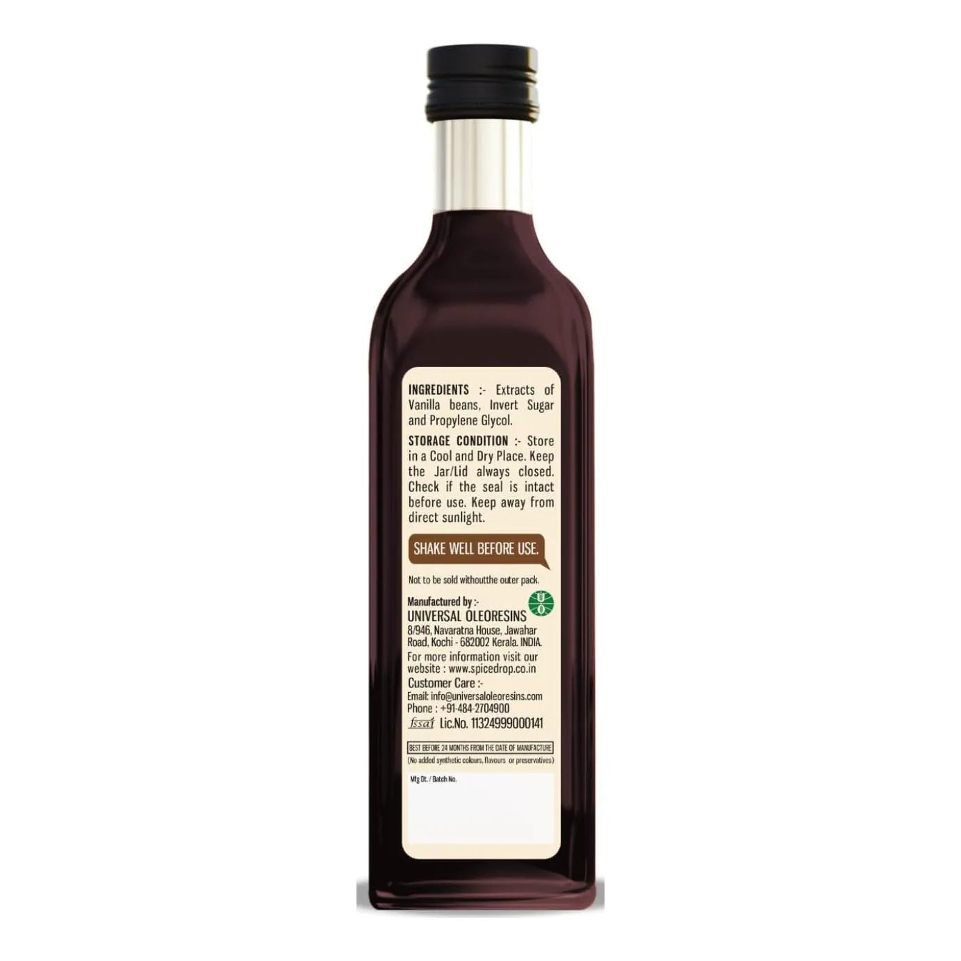 Extracto Natural De Vainilla 100 Puro En Cápsulas 100Ml Aroma Intenso