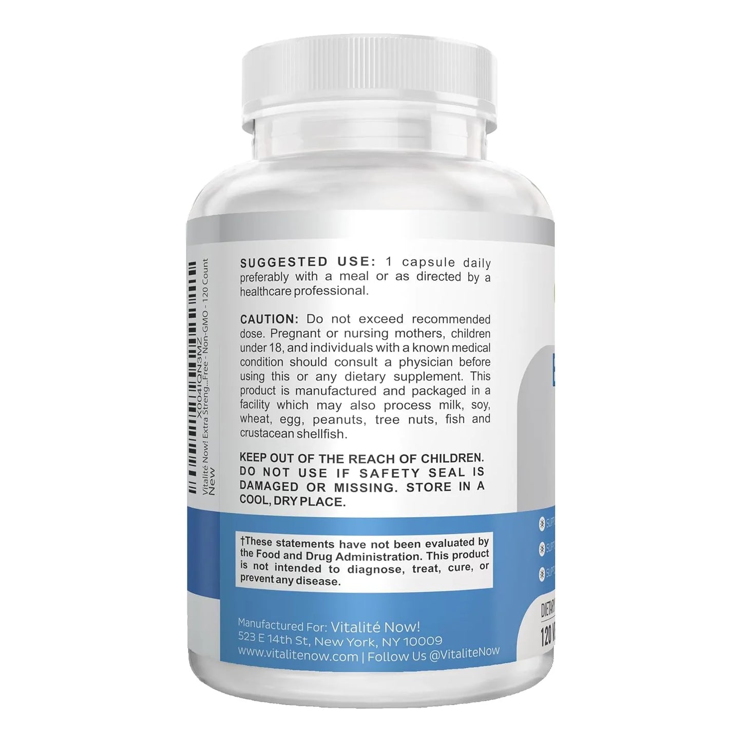 Capsulas Mullein Extracto Potente 10 1 Salud Respiratoria 120 Unidades