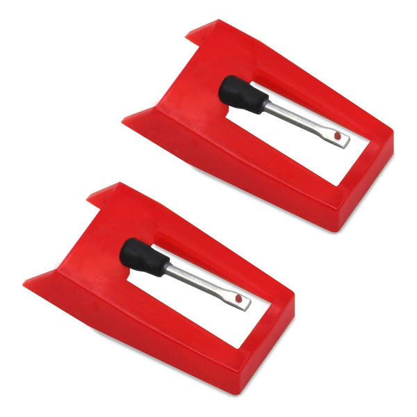 Agujas Repuesto Tocadiscos Vinilo LP Diamantadas Hadwoer 2 Unidades Sonido Premium