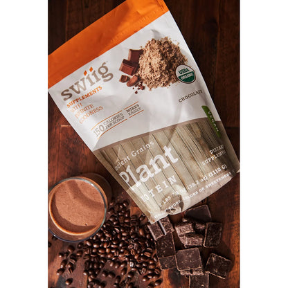 Proteína Vegetal Granos Antiguos Orgánicos Chocolate 27 Libras Energía Sostenible