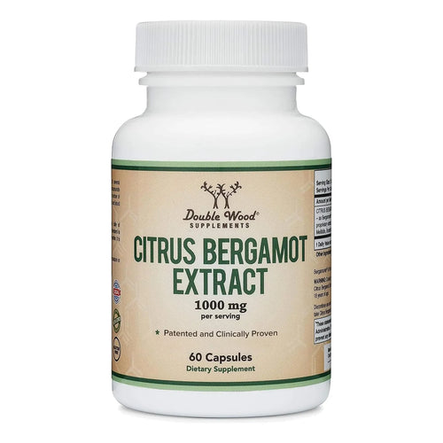 Bergamota Citrica 1000 Mg Soporte Del Colesterol 60 Capsulas Double Wood