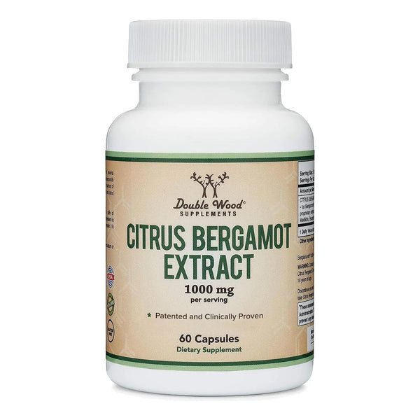 Bergamota Citrica 1000 Mg Soporte Del Colesterol 60 Capsulas Double Wood