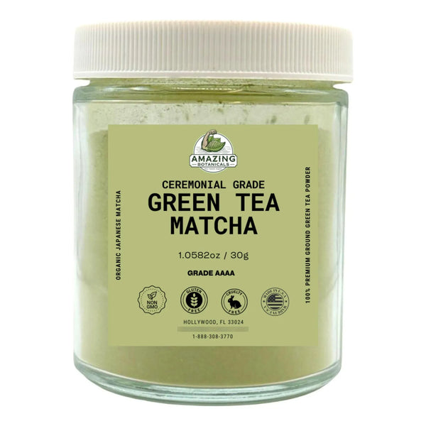 Auténtico Polvo De Matcha Japonés Ceremonial Orgánico Para Latte Y Más