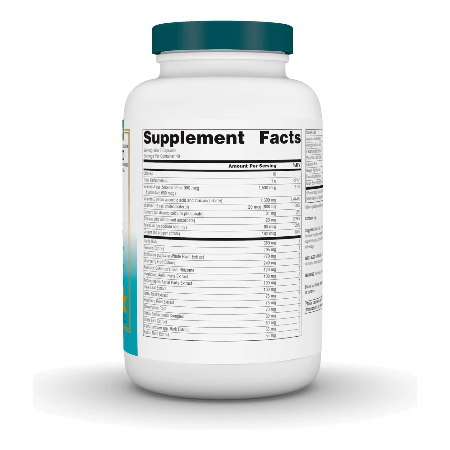 Wellness Formula Vitaminas Bio Alineadas Defensa Herbal Suplemento Inmunologico