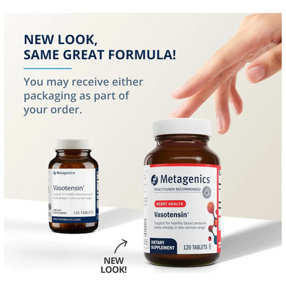 Vasotensina Suplemento De Peptido Bonito Para Presion Arterial Normal 120 Tabletas