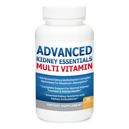 Advanced Kidney Essentials Multivitamínico Apoyo Renal 30 Cápsulas