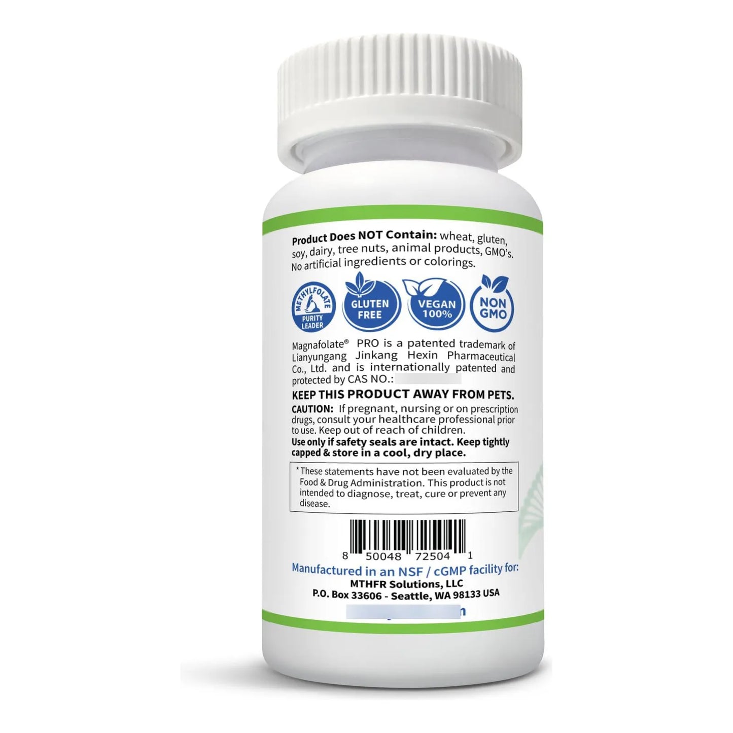 Folate Activo Y B12 Masticables Grado Farmacéutico 3 75 Mg Suministro 3 Meses