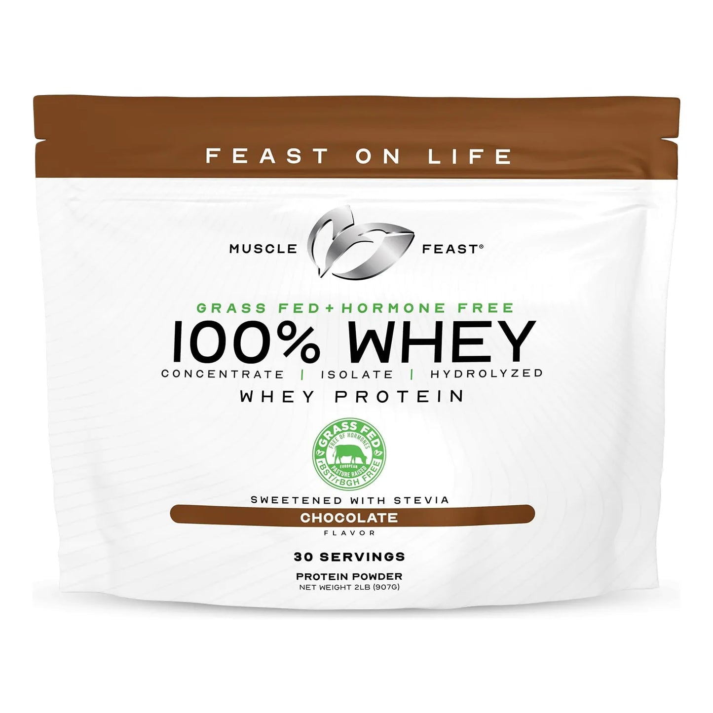 Proteína De Suero De Leche 100% Chocolate 900g Mezcla Fácil Sabor Delicioso