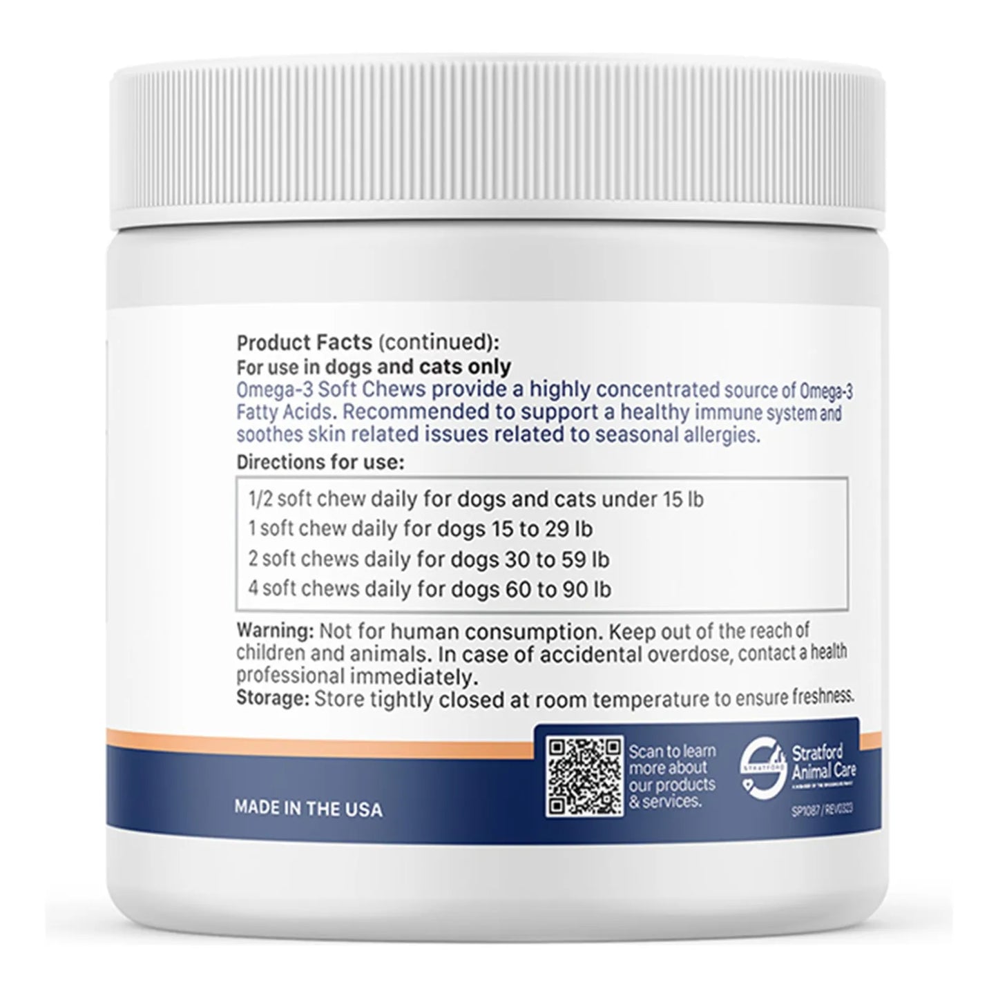Golosinas Masticables Omega 3 Para Perros Pequeños Con Aceite De Pescado 60 Unidades