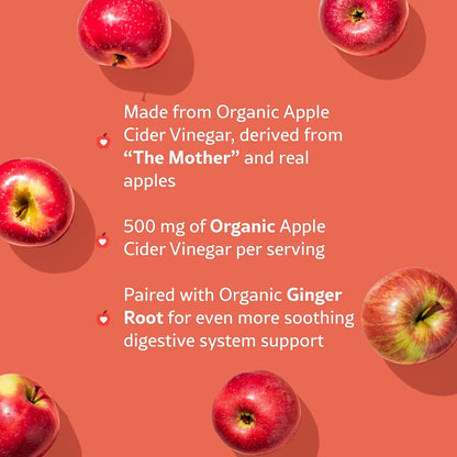 Gomitas Orgánicas De Vinagre De Sidra De Manzana Con Madre WellPath Pure ACV 120 Unidades