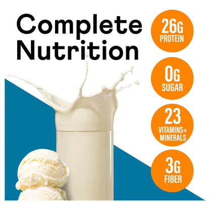 Batido Nutricional Vegano Alto En Proteínas Chocolate Y Vainilla 12 Onzas