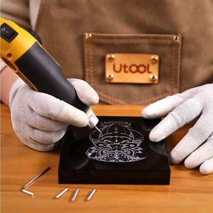 Grabador Profesional 24W 4 Puntas Carburo Para Metal Madera Vidrio UTOOL