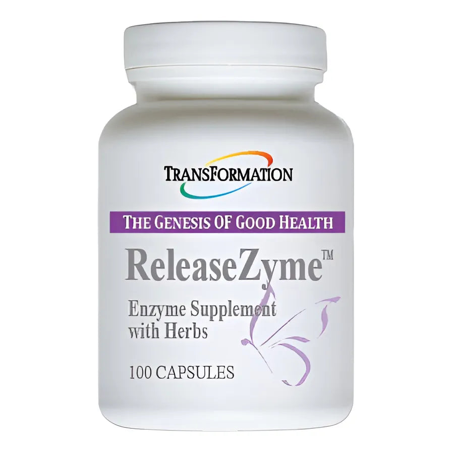 Enzymes ReleaseZyme Blend Suplemento Digestivo Con Hierbas Naturales