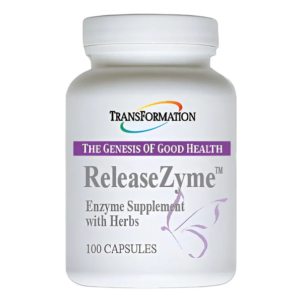 Enzymes ReleaseZyme Blend Suplemento Digestivo Con Hierbas Naturales