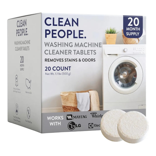 Limpiador De Lavadora Pastillas Elimina Olor Y Suciedad The Clean People