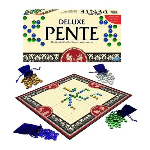 Deluxe Pente 2020 Juego De Mesa Estrategia 5 Piedras En Fila Diversion Familiar