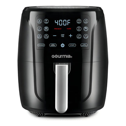 Freidora De Aire Gourmia 6 Cuartos Digital 12 Funciones Cocina Saludable Sin Aceite