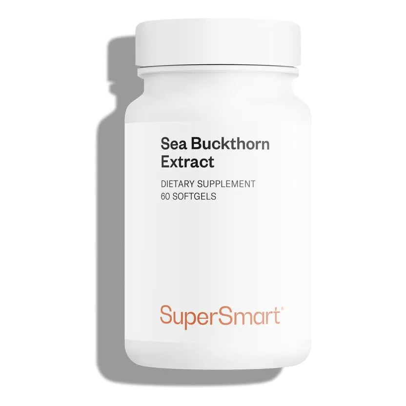 Extracto De Espino Cerval De Mar 500 Mg Con Omega 7 Cápsulas Blandas Para Digestión Y Piel