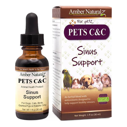Suplemento Hierbas Mascotas Pet C C Para Senos Nasales Y Salud Respiratoria