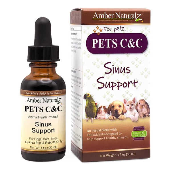 Suplemento Hierbas Mascotas Pet C C Para Senos Nasales Y Salud Respiratoria