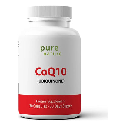 PureNature CoQ10 200mg Ubiquinona Antioxidante Energia Vitalidad