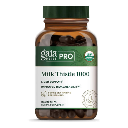 Cardo Mariano Eficaz 1000 Mg 60 Capsulas Suplemento Hepatico Natural