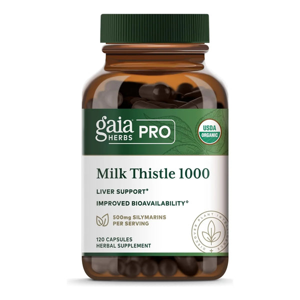 Cardo Mariano Eficaz 1000 Mg 60 Capsulas Suplemento Hepatico Natural