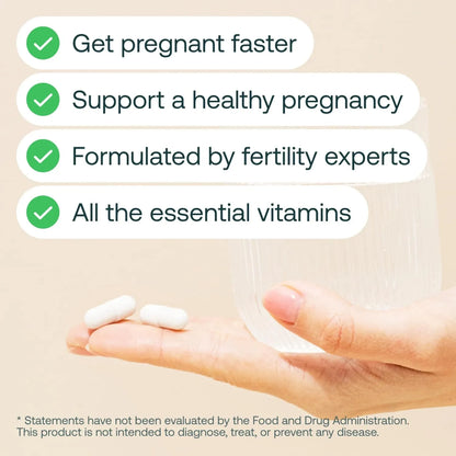 Multivitaminas Prenatales Folato Colina Apoyo Embarazo Desarrollo Fetal 60 Capsulas