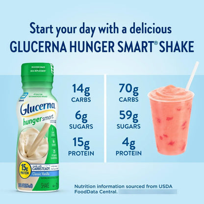 Batido Nutricional Hunger Smart 400 Ml Control De Azúcar Y Energía