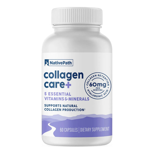 Collagen Care Mezcla De Vitaminas Con Acido Hialuronico Y Boro Para Piel Y Articulaciones 60 Capsulas