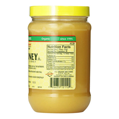Miel Cruda Natural 620 Gramos 100 Pura Importada Estados Unidos