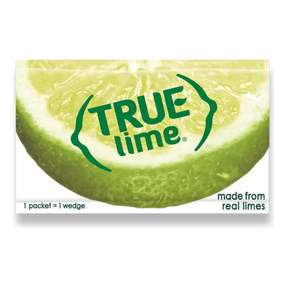 True Lime Potenciador De Agua 500 Sobres Sabor Lima Natural Sin Azúcar