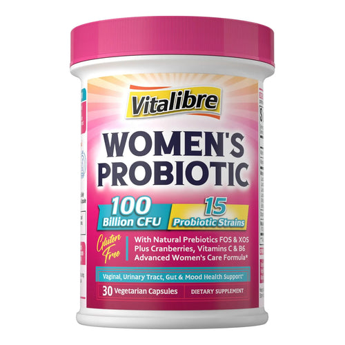 Probióticos Para Mujeres 100 Mil Millones UFC 15 Cepas Salud Vaginal Digestiva E Inmunológica