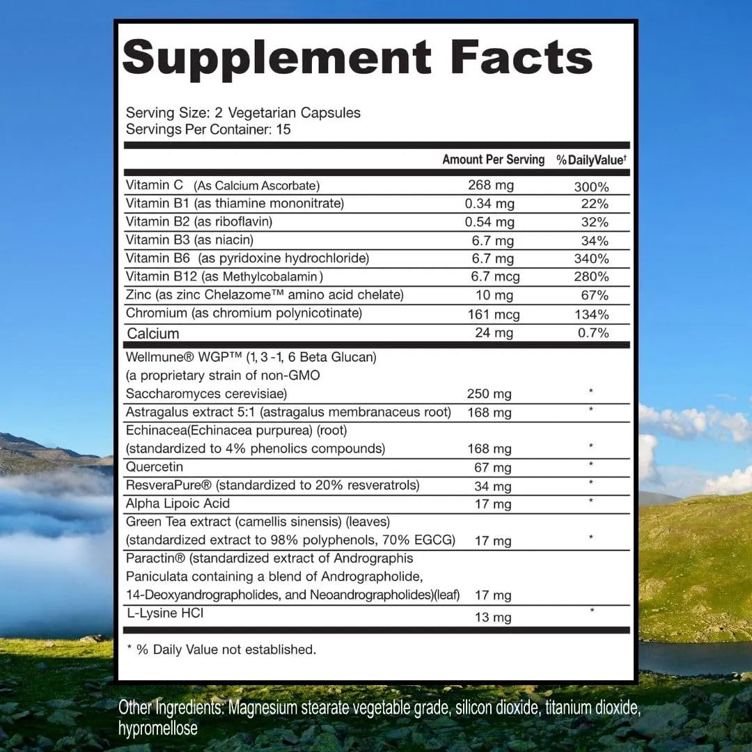 ScimeraMD Scimune Suplemento Inmunologico Zinc Quercetina Equinacea Beta Glucano 30 Capsulas