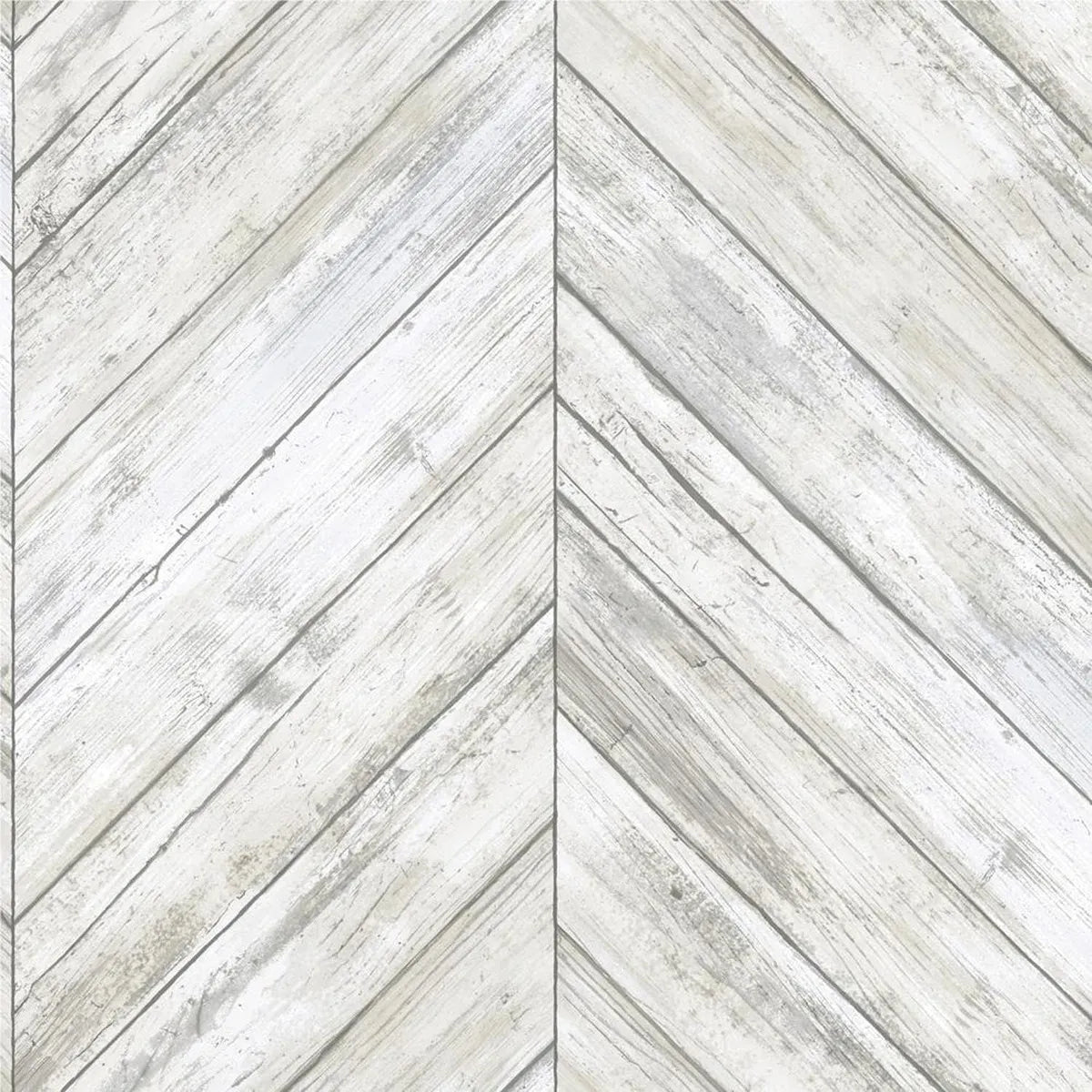 Papel Pintado Autoadhesivo Tablas Madera Espiga Blanca 1 Metro Decoracion Paredes